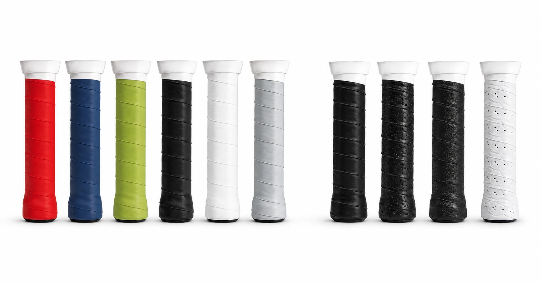 Custom pickleball paddle grip color and material options